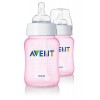 Бутылочки Philips AVENT Classic 260 мл (2 шт) / розовый