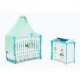 Комната Papaloni Luna (комод + кровать + постельное белье + игрушки)
