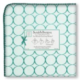 Фланелевая пеленка SwaddleDesigns Кружки